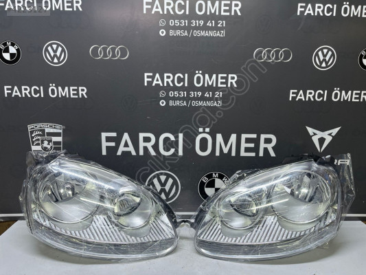 VOLKSWAGEN GOLF 5 - JETTA 5  2005-11 SAĞ-SOL TAKIM ÖN FAR SIFIR