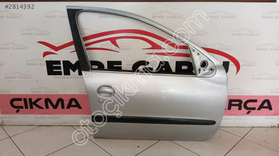 9004.K5 Peugeot 206 Sağ Ön Kapı (98-09)