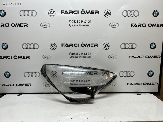 RENAULT CLİO 5 SAĞ FAR CAMI SIFIR
