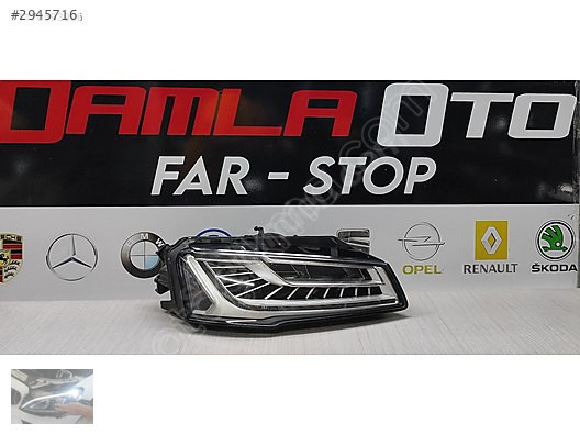 auidi A8 LED MATRİX ORJİN FAR