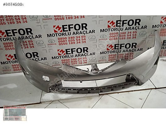 TOYOTA AURİS ORJİNAL ÇIKMA ÖN TAMPON 13-15