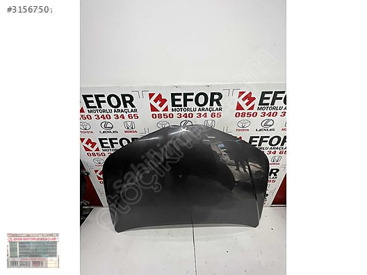 TOYOTA COROLLA MOTOR KAPUTU ÇIKMA ORJİNAL YEDEK PARÇA 2023