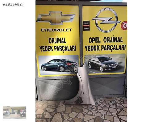 Opel astra g sol ön çamurluk ORJİNAL OTO OPEL ÇIKMA
