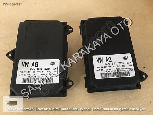 Audi Q3 8U0941329 AFS FAR BEYNİ SIFIR KODLU