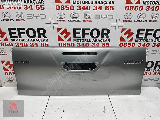 TOYOTA HİLUX BAGAJ KAPAK ORJİNAL ÇIKMA YEDEK PARÇA 16-24