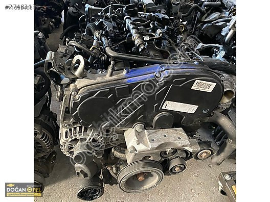 opel zafira 1.9 dizel komple çıkma motor