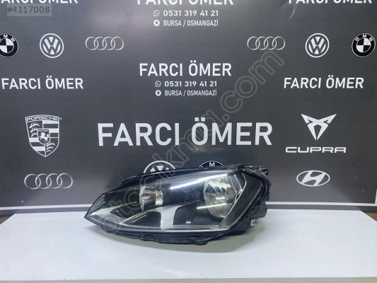 VOLKSWAGEN GOLF 7 SOL ÖN FAR ORJİNAL HATASIZ