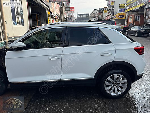VOLKSWAGEN T-ROC ÇIKMA SOL ARKA KAPI HATASIZ BEYAZ