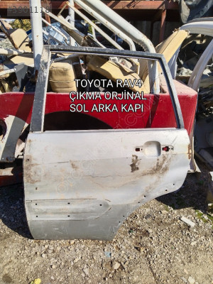 TOYOTA RAV4 ÇIKMA ORJİNAL SOL ARKA KAPI 2001-2006