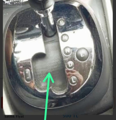 Fiat Palio Albea otomatik vites kolu toz lastiği 3D