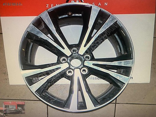 Nissan Qashqai J11 2014-2021 Jant Orjinal Çıkma Yedek Parça