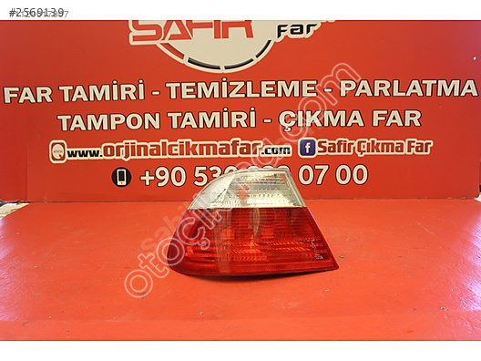 BMW E46 CABRİO 3 SERİSİ 1998-2003 SOL ARKA STOP LAMBASI