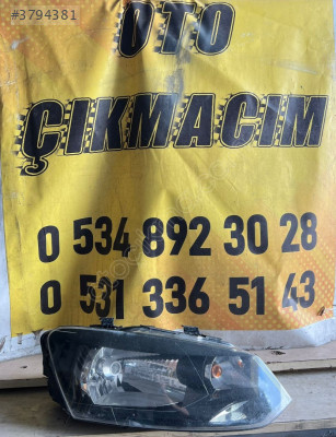 VW Polo Sağ Ön Far - Orijinal Çıkma Parça