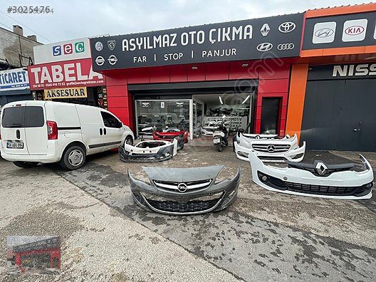 OPEL ASTRA J MAKYAJLI ÖN TAMPON ORJİNAL