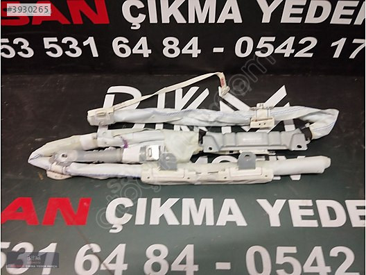 Nissan Qashqai 2014-2021 tavan airbag