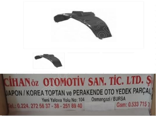 MAZDA 323 B6 DAVLUMBAZ SAĞ ÖN 1990 1996