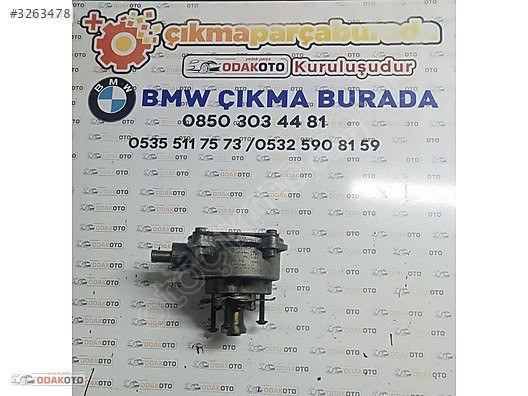 7519457-08 BMW 1 1.30 Çıkma Fren Vakum pompası Orjinal Temiz