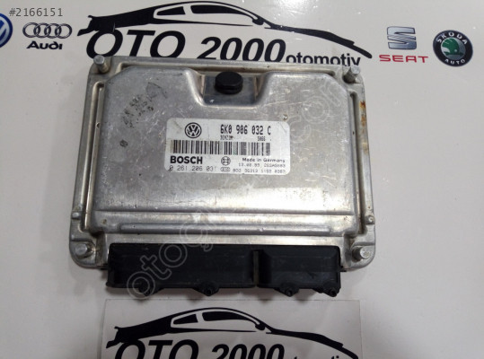 6K0906032C SEAT İBİZA 1.4 AKK MOTOR BEYNİ ÇIKMA