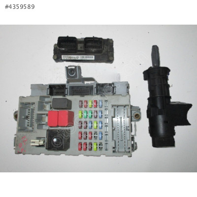 IAW5AF.SP HW607 Fiat Panda 1.2 Motor Beyni Komple Seti