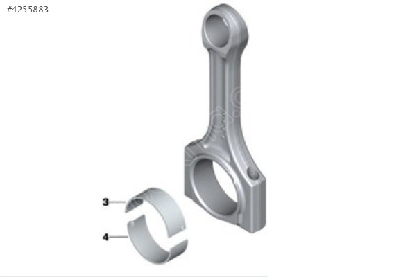 BMW N45 N46 ÇIKMA 543 NOLU BİYEL KOLU