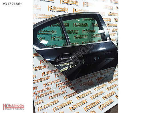BMW 520 F10 SAĞ ARKA KAPI SİYAH HATASIZ BOYASIZ DOLU