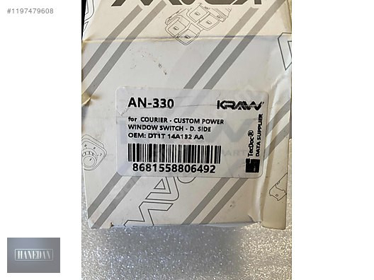 FORD COURİER-CUSTOM SOL ÖN CAM DÜĞMESİ DT1T14A132AA