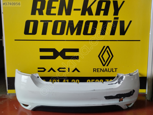 850223816R RENAULT SYMBOL ARKA TAMPON BEYAZ ORJ ÇIKMA RENKAY OTO