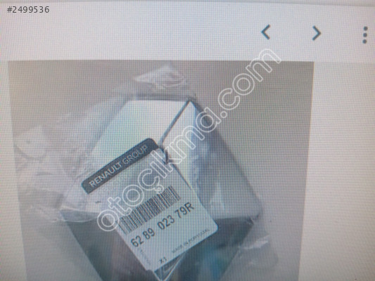 628902379R ÖN LOGO RENAULT LODGY ORJİNAL SIFIR