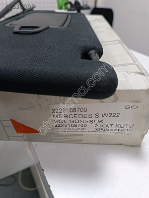 MERCEDES S W222 W217 SOL GÜNEŞLİK 2228108700 SO