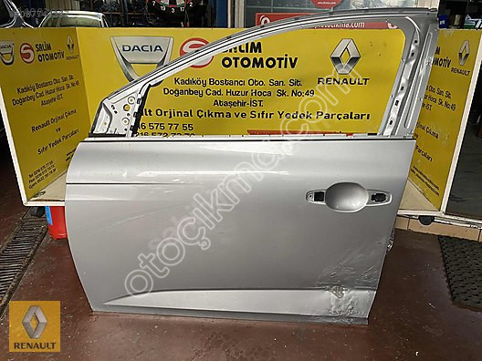 RENAULT MEGAN 4 ÇIKMA ORJINAL SOL ÖN KAPI VE DİĞER PARÇ