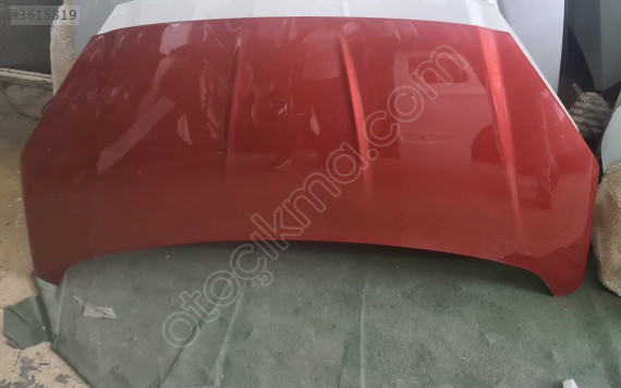 FORD COURİER KIRMIZI MOTOR KAPUTU ORJINAL BOYASIZ.