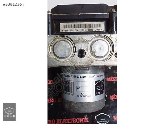 0265951614 Mercedes E-Class Abs Beyni A2124313512 0265236369
