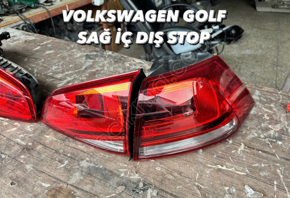 Volkswagen golf sağ stop iç dış orjinal