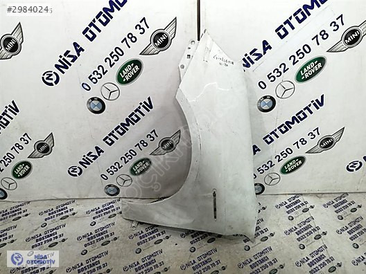 ALFA ROMEO GİULİETTA KASA SOL ÖN ÇAMURLUK ORJ ÇIKMA