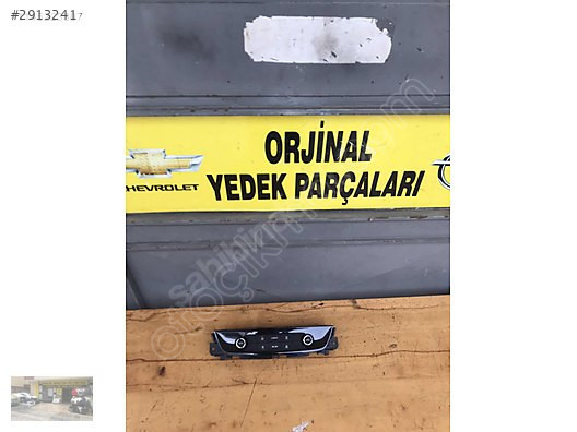Opel İnsignia b kalorifer kontrol paneli ORJİNAL OTO OPEL