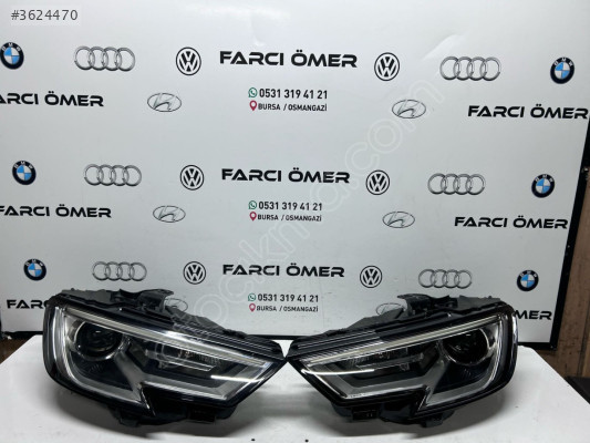 AUDİ A3 SAĞ-SOL TAKIM FAR ORJİNAL HATASIZ P2