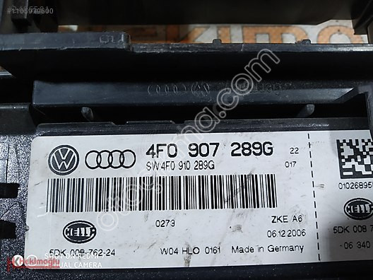 AUDİ A6 KONFOR BEYNİ 4F0 907 289G BCM BEYNİ 4F0 907 289 G, 4