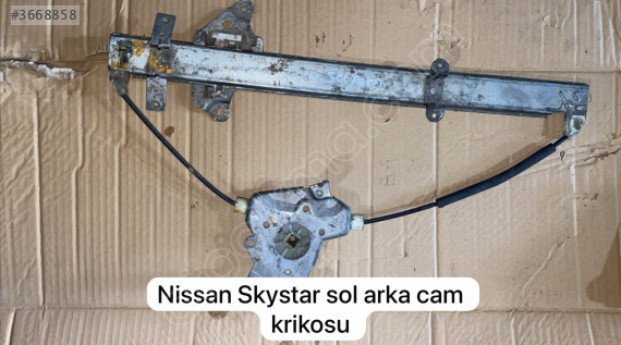 NİSSAN SKAYSTAR SOL ARKA CAM KRİKOSU  (XS2104S25)