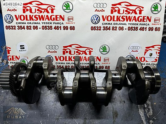 AUDİ A4 A6 2.0TDİ ÇIKMA ORJİNAL KRANK MİLİ 38AA KRANK