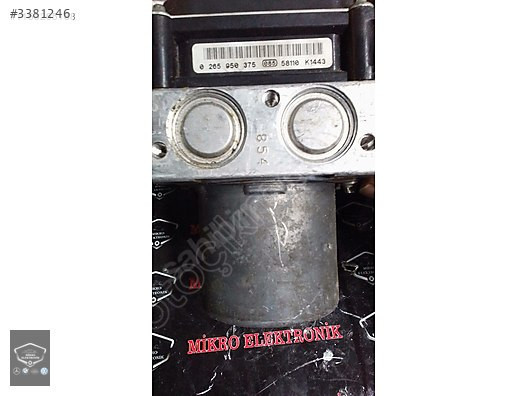 BMW E60 ABS Beyni 0265950375 0265234134 3451 6758759-01