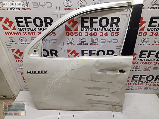 TOYOTA HİLUX ORJİNAL ÇIKMA SOL ÖN KAPI