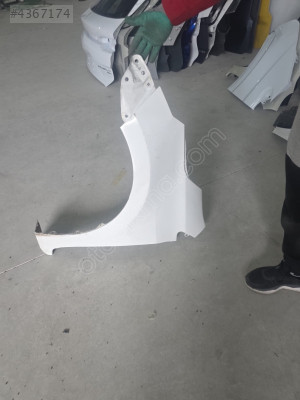 2013/2018 TOYOTA COROLLA BEYAZ SOL ÖN ÇAMURLUK ORJINAL BOYASIZ