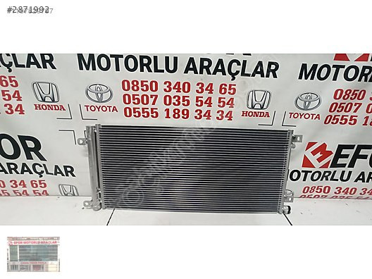 HONDA CIVIC ATM RS SIFIR KLİMA RADYATÖRÜ 2017+OEM:80100-TBO-A01