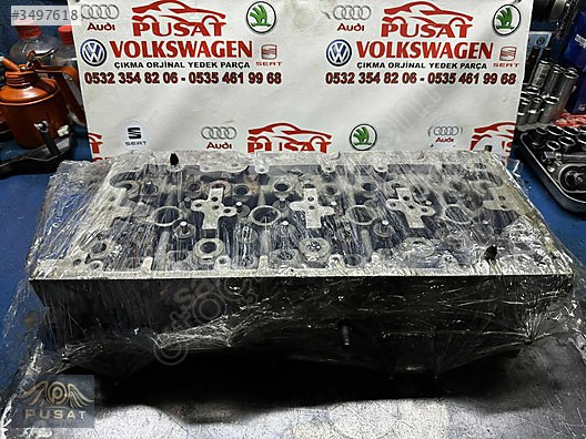 1.6TDİ ÇIKMA ORJİNAL SİLİNDİR KAPAĞI DCX CLH DDY CXX KAPAK