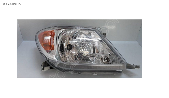 TOYOTA HİLUX 6-9 SARI SİNYALLİ FAR