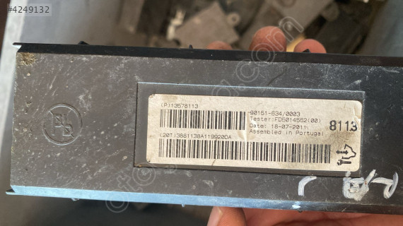 OPEL ASTRA KLİMA KONTROL BEYNİ 13578113 OTO FEDAİ