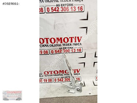 PEUGEOT RIFTER SAĞ SOL ORJINAL MOTOR KAPUT MENTESESİ