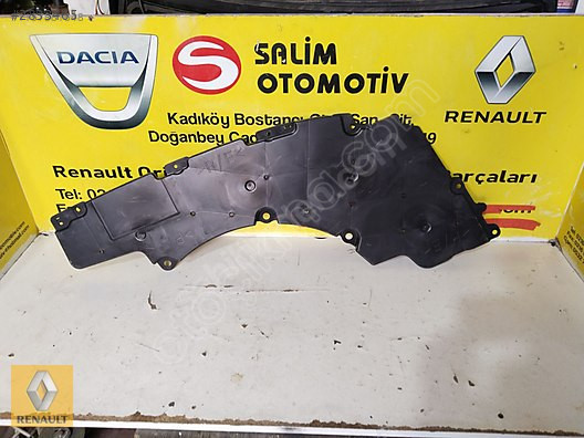 RENAULT MEGANE 4 ARKA TAMPON ALT MUAFAZA SI CIKMA ORJINAL