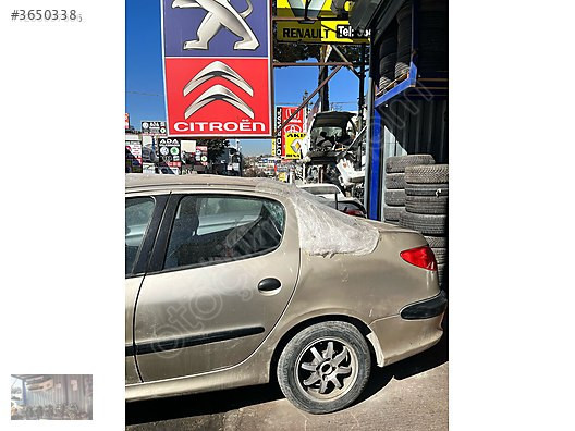 Peugeot 206 çıkma sol arka kapı EFE PEUGEOT ANKARA