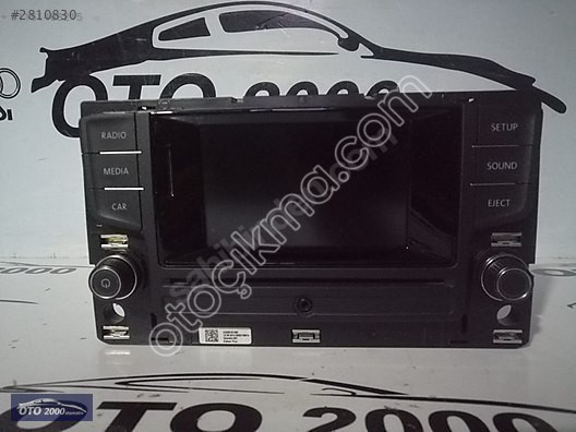 5G0035867 VW GOLF 7-PASSAT B8 MULTİMEDYA TEYP